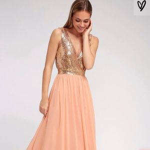 Lulus maxi dress